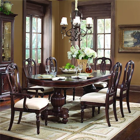 Pedestal Dining Table